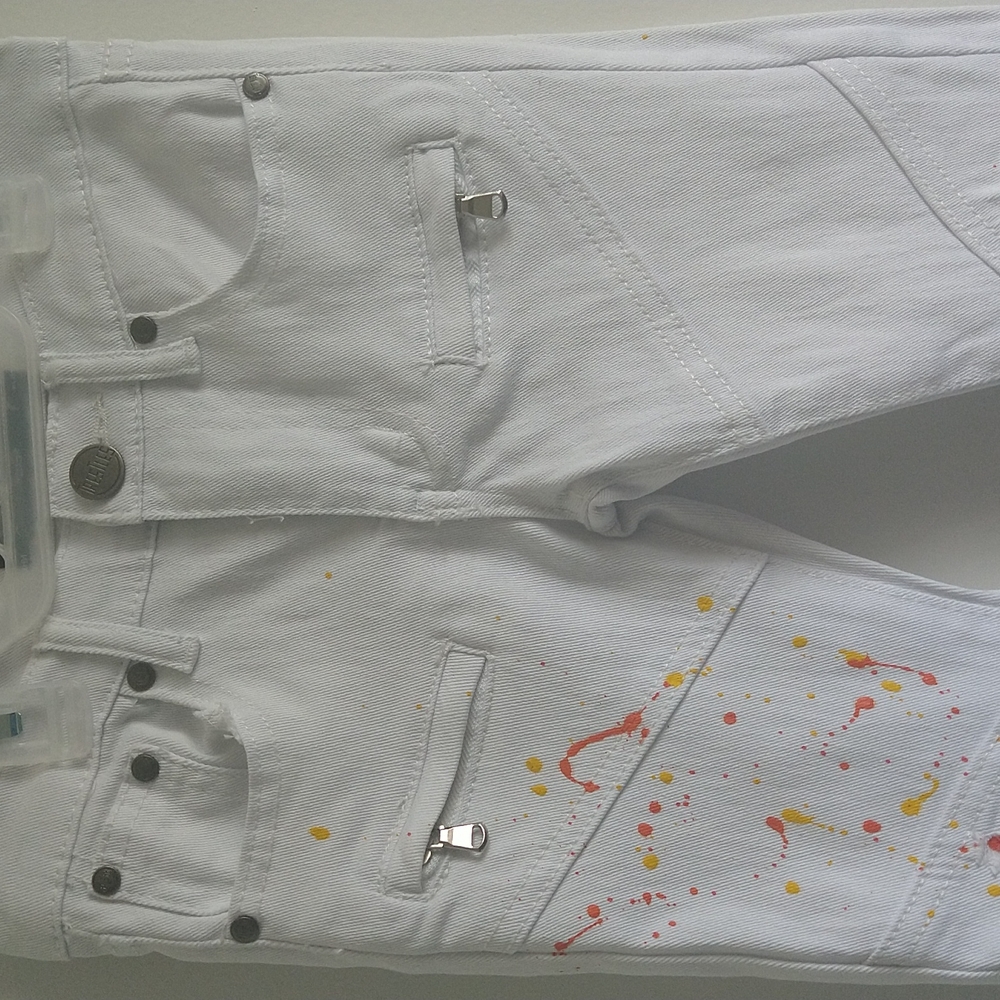 California republic ripped  jeans  boy size 7 - Picture 2 of 4